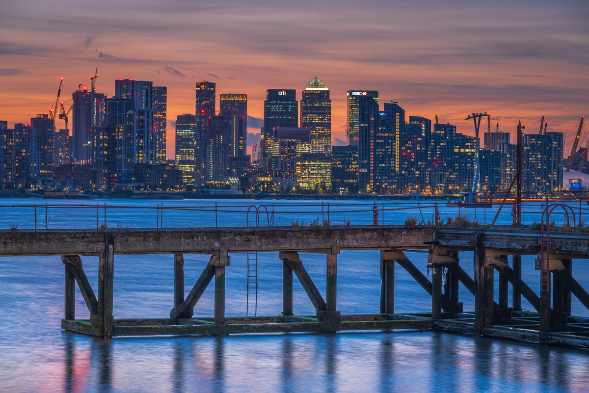 Sundown At Docklands - Andy Soar